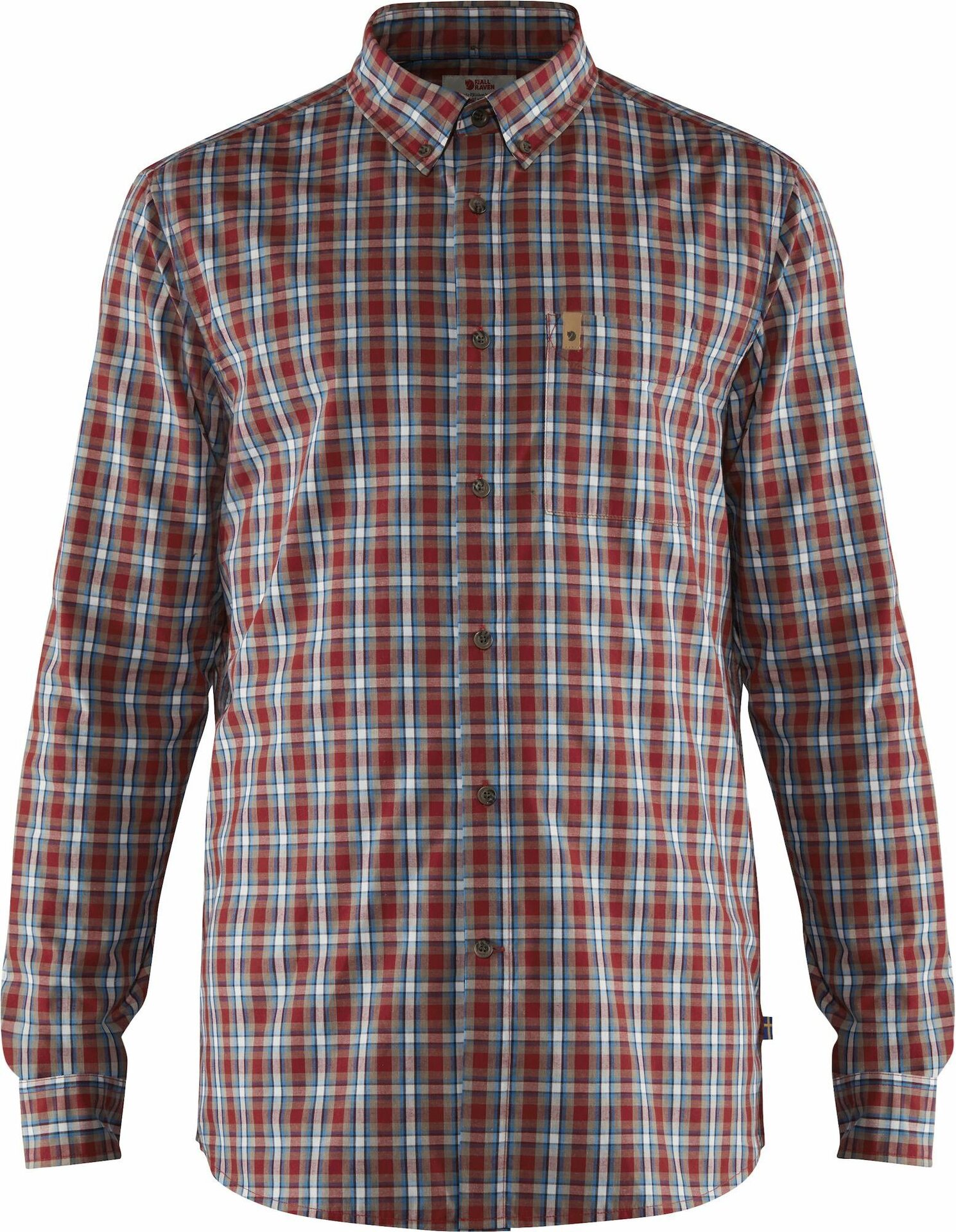 Fjällräven Övik Shirt LS Mens Deep Red (325)