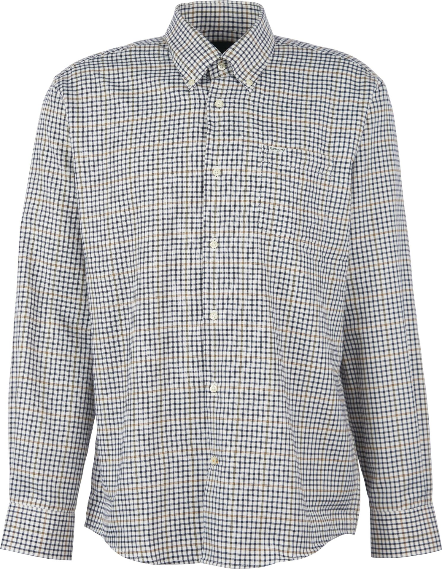Barbour Henderson Thermo Weave Shirt Mens Whisper White