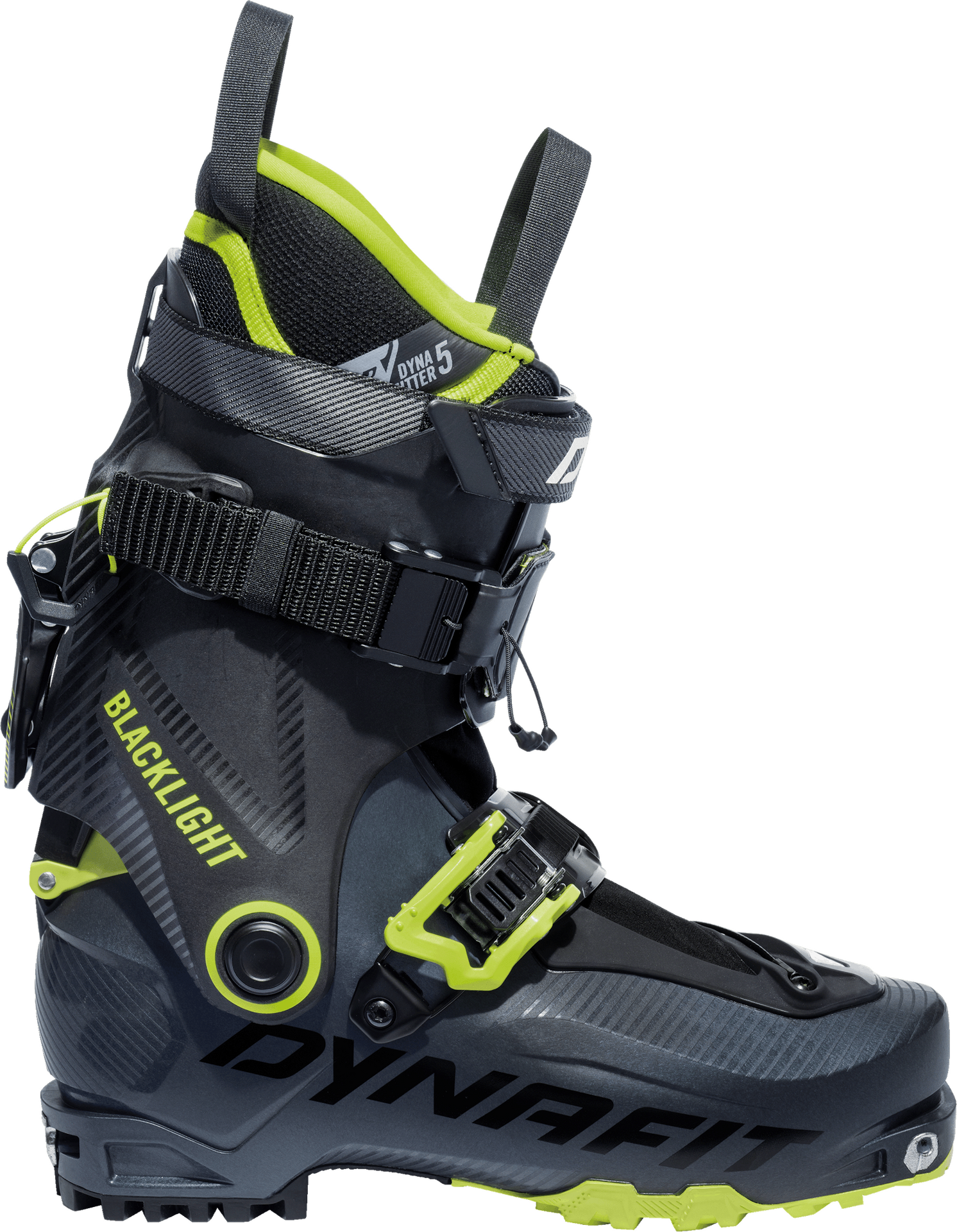 Dynafit Blacklight Boot Mens Cinder/Fluo Yellow