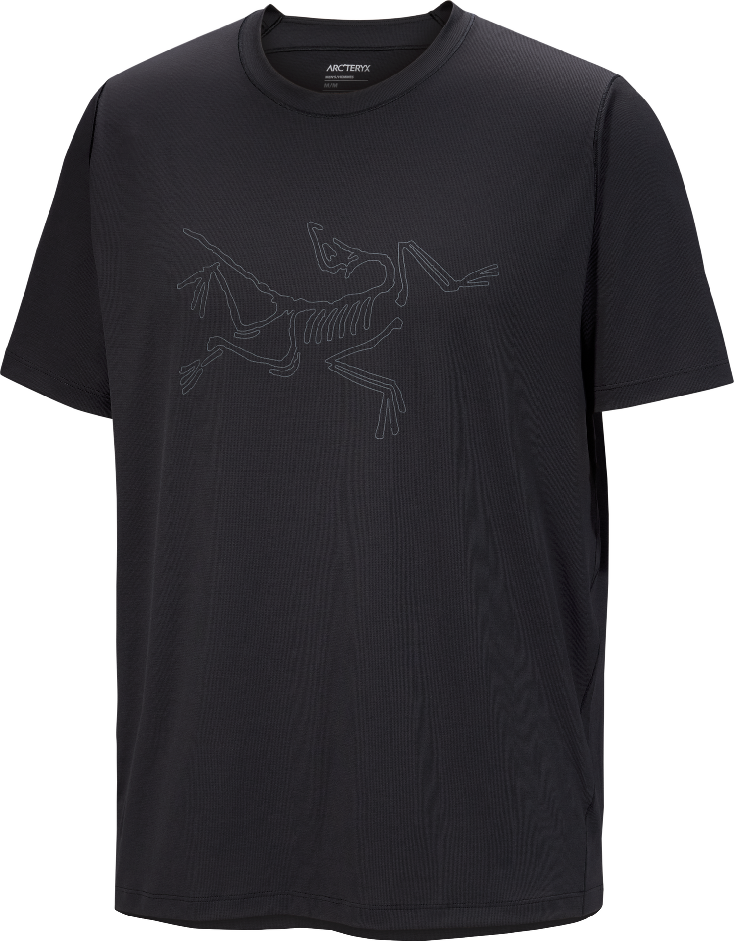 Arc'teryx Cormac Logo Short Sleeve Mens Black