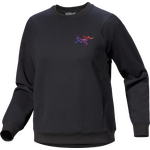 Arc'teryx Aestas Crew Neck Pullover Womens Black / Multi