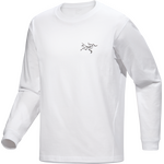 Arc'teryx Kragg Cotton Long Sleeve Mens White Light / Black
