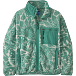 Patagonia Synchilla Jacket Womens Bees and Flowers: Heartleaf Green