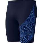 Speedo Medley Logo Jammer Mens Navy/Cobalt Pop