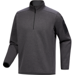 Arc'teryx Covert 1/2 Zip Mens Black Heather II