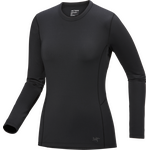 Arc'teryx Rho Crew Womens Black