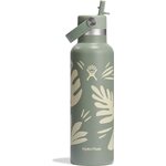 Hydro Flask Standard Mouth Flex Straw Cap 621 ml (21oz) Botanical Bliss Agave