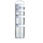BlenderBottle GoStak Starter 4 Pak White