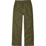 Patagonia Point Reyes Canvas Wide Leg Pant Womens Basin Green