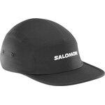 Salomon Five Panel Cap Deep Black