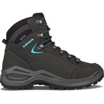 Lowa Renegade Evo GTX Mid Wide Womens Asphalt/Turquoise
