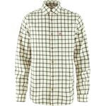 Fjällräven Övik Flannel Shirt Mens Chalk White / Laurel Green (133-625)