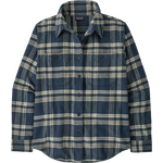 Patagonia Fjord Flannel Shirt Womens Old Spruce: Nest Brown