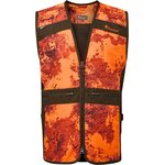 Pinewood Furudal Hunter Pro 2.0 Camou Vest Mens Strata Blaze/Moss Green