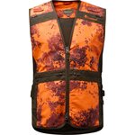 Pinewood Furudal Hunter Pro 2.0 Camou Vest Womens Strata Blaze/Moss Green