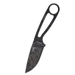 ESEE Knives Izula Black Oxide Coating / Black Sheath with Clip Plate