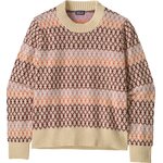 Patagonia Recycled Wool-Blend Crewneck Sweater Womens Starlight: Dark Natural