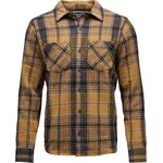 Black Diamond Project Heavy Flannel Mens Flax-Black Plaid