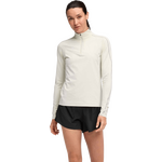 Hoka 1/4 Zip Womens Truffle Salt