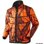 Härkila Grizzly Fleece Mossy Oak Orange Blaze/Black