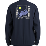 Maloja PichlerbergM. Organic Cotton Longsleeve Mens Night Sky