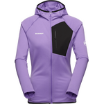 Mammut Aenergy Light ML Hooded Jacket Womens Lavandin-Black