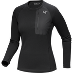 Arc'teryx Kyanite Baselayer Crew Womens Black