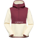 La Sportiva Guidance Sherpa Hoody Womens Chalk / Redwood