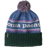 Patagonia Powder Town Beanie Park Stripe: Barnacle Blue