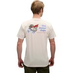 Black Diamond Dragon Short Sleeve Tee Mens Off White