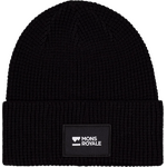 Mons Royale Bluff Merino Beanie Black