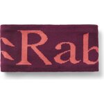 Rab Knitted Logo Headband Mulberry / Hibiscus