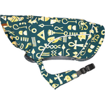 Beana Stormrider Raincoat Hieroglyphs