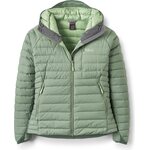 Rab Microlight Windstopper Hoody Womens Dark Fig Green