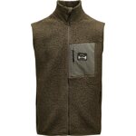 Lundhags Flok Wool Pile Vest Mens Forest Green