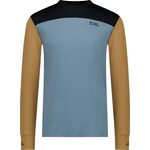 Mons Royale Yotei Tech LS Mens Goblin Blue / Toffee / Black