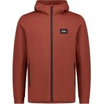 Mons Royale Arcadia Merino Fleece Hoody Mens Sienna