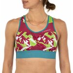 La Sportiva Captive Top Women Red Plum/Lime Green