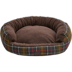 Barbour Dog Snuggle Bed 30" Classic Tartan