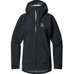 Haglöfs Front Proof Jacket Womens True Black