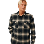 Rip Curl Count Flannel Shirt Taupe