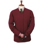 Laksen Mulliner Mens V-Neck 7829 Wine