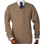 Laksen Yellowstone Mens V-Neck Camel