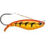 Rapala Weedless Shad Gold Fluorescent Red Tiger GFRT