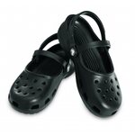 Crocs Mary Jane Black
