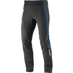 Salomon Momemtum Softshell Fz Pant M Bk/Blue Yonde
