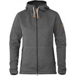 Fjällräven Övik Fleece Hoodie Women Dark Grey