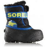 Sorel Toddler Snow Commander Black, Super Blue