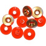 Monster Conehead brass Red