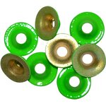 Monster Conehead brass Green
